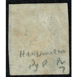 1d black "JL" Plate 7. Cancelled by red Maltese cross and "P y P" (Handsworth) in blue. 4 good margins.