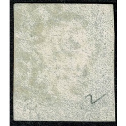1d black "FI" Plate 2. Cancelled by red Maltese cross. 4 good to large margins.