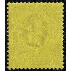 SG 203 3d purple on yellow. Unmounted mint.