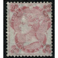 3d pale carmine-rose "QF". Superb Unmounted Mint. SG 77