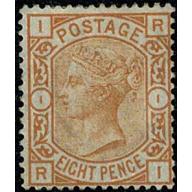 8d orange (RI). Fine mint. SG 156