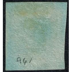 1841 1d Red "PG" Plate 96. Blue 1844 type cancel.